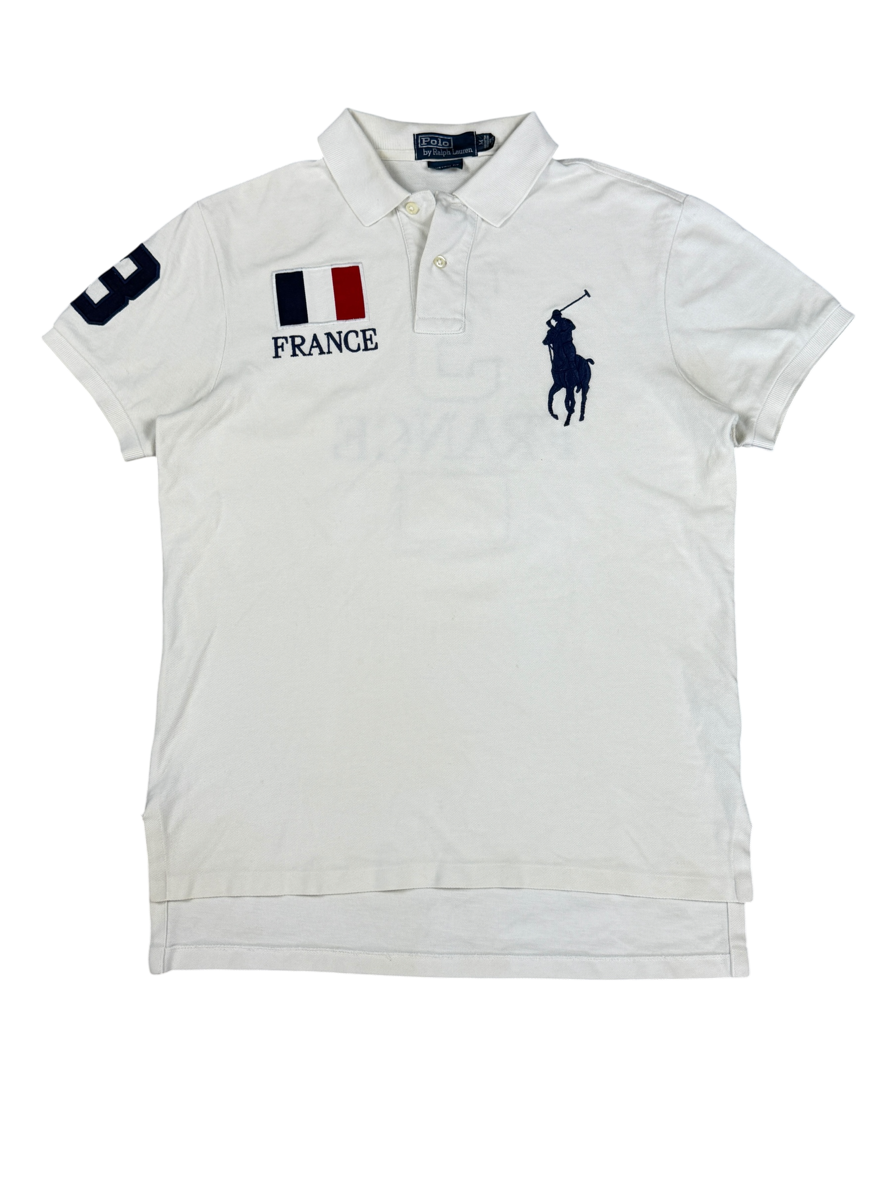 Ralph Lauren Big Pony FRANCE slimfit Poloshirt (M)