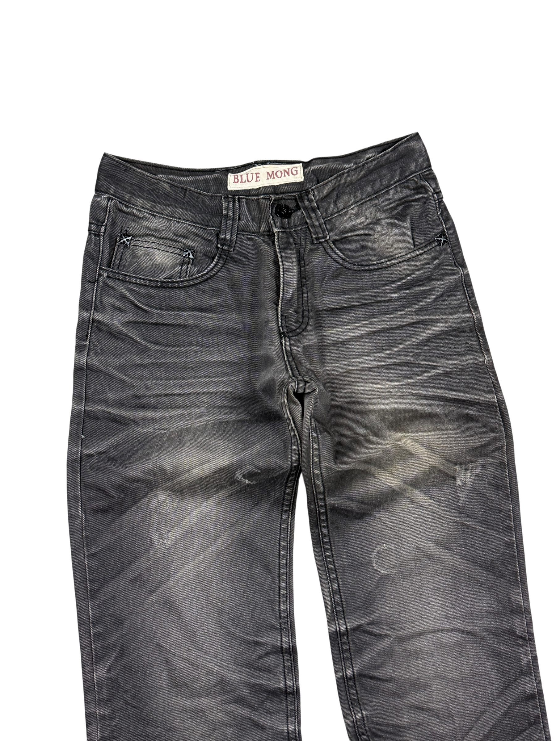 Crazy Washed Bootcut Jeans (XXS)