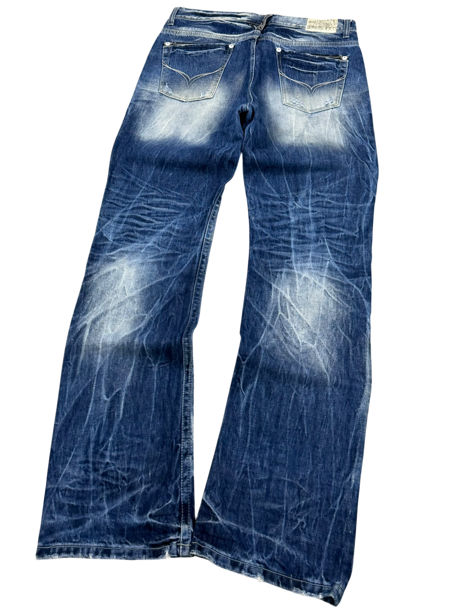 Ultra Washed Bootcut Jeans (XL)