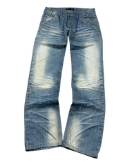 Crazy washed Slim Jeans (XS-S)
