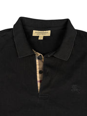 Burberry vintage slimfit Poloshirt *Black on Black (M)