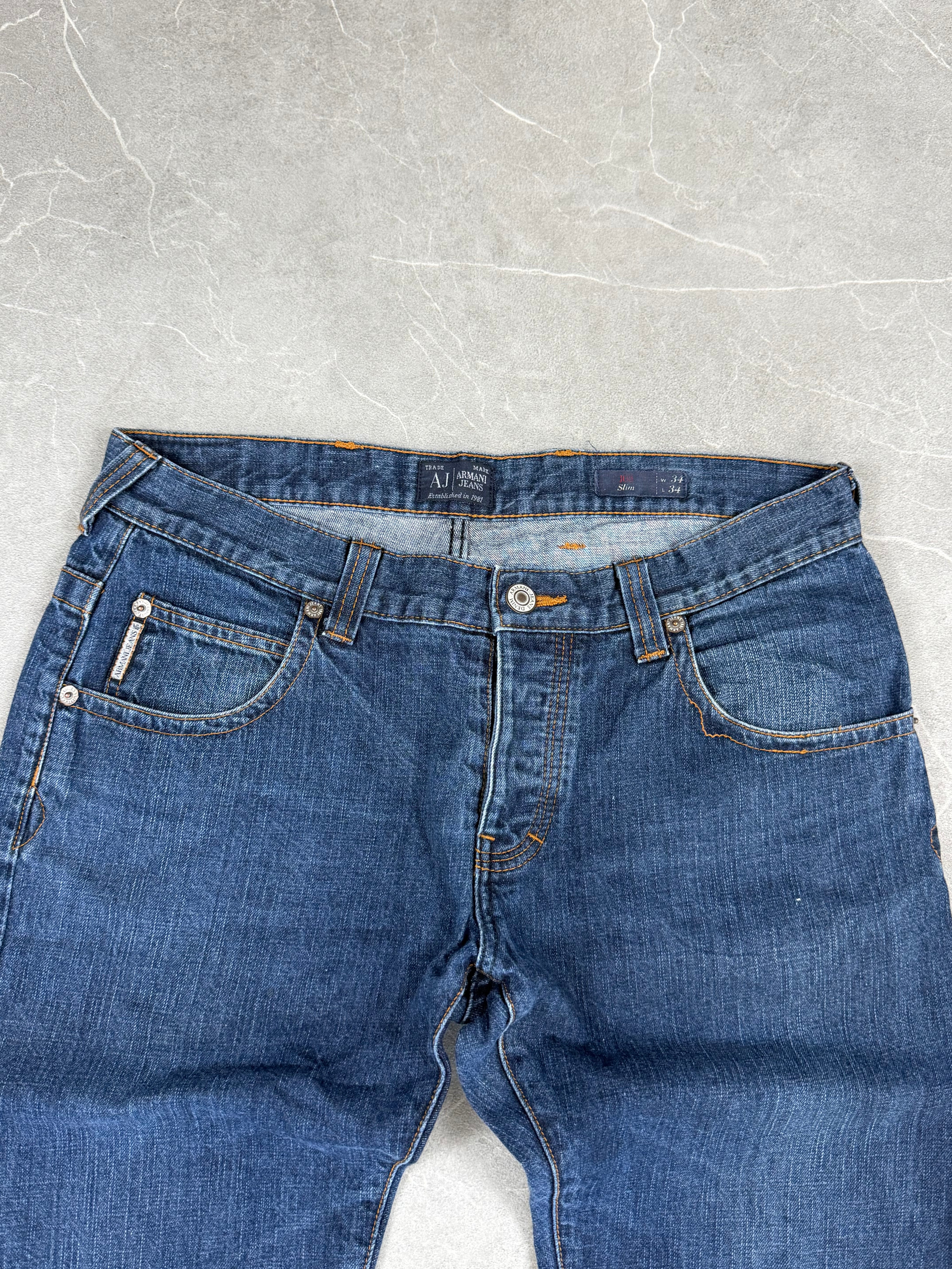 Armani Straight-Fit Jeans (M)