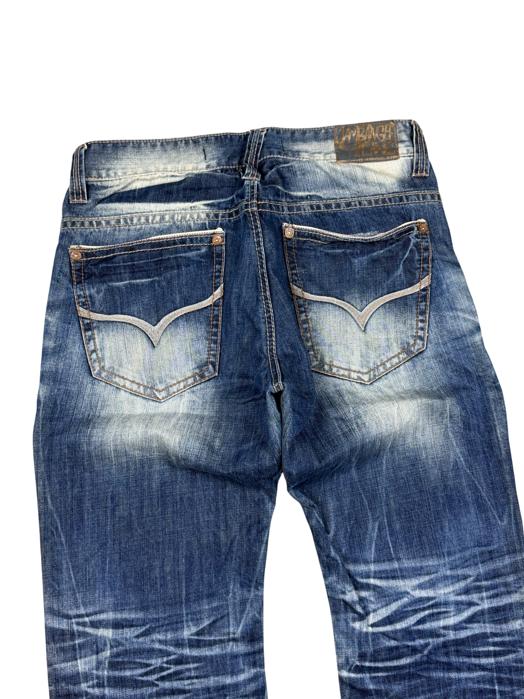 Ultra Washed Bootcut Jeans (S-M)