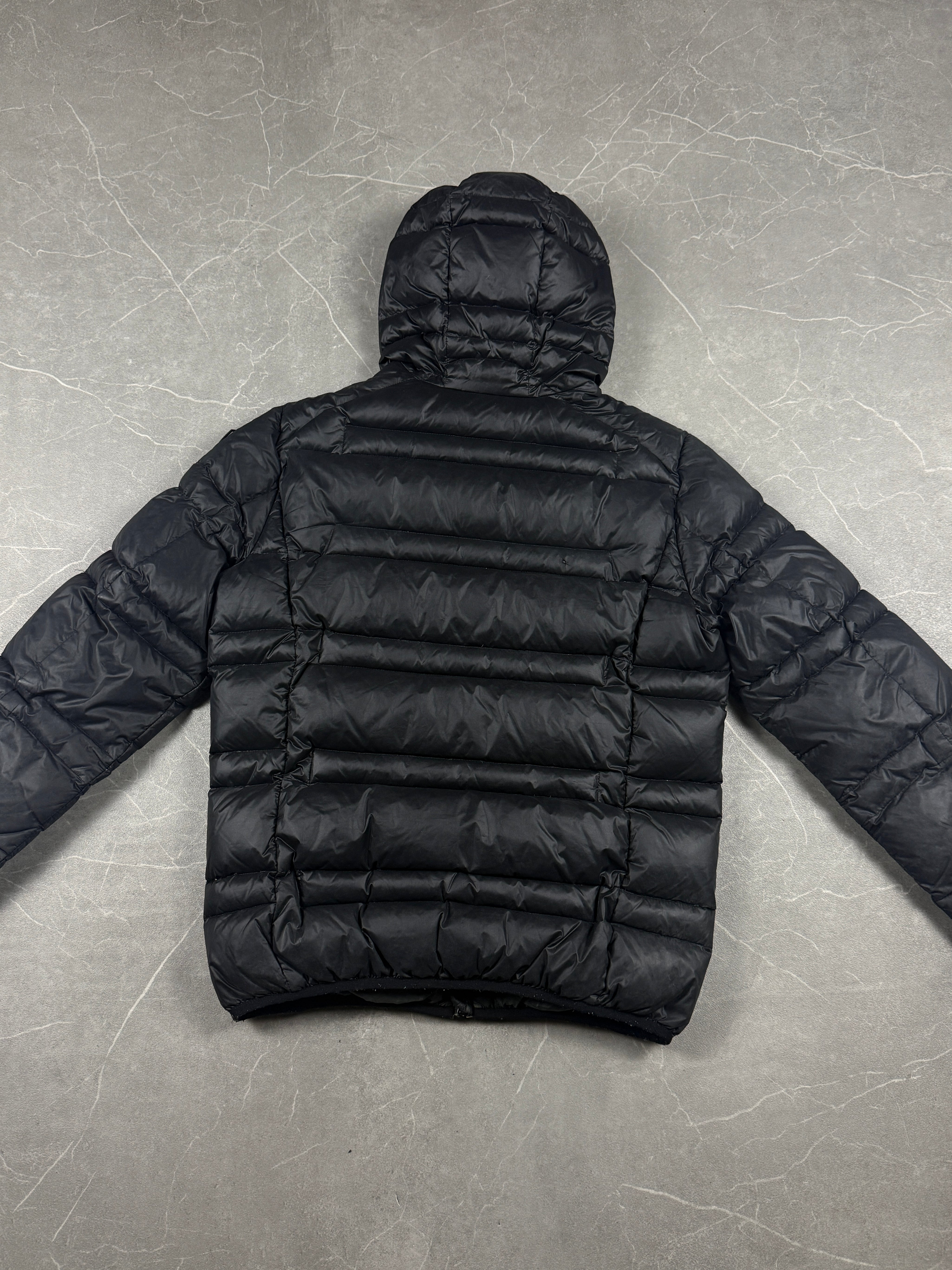 Blauer Puffer Jacke (S)