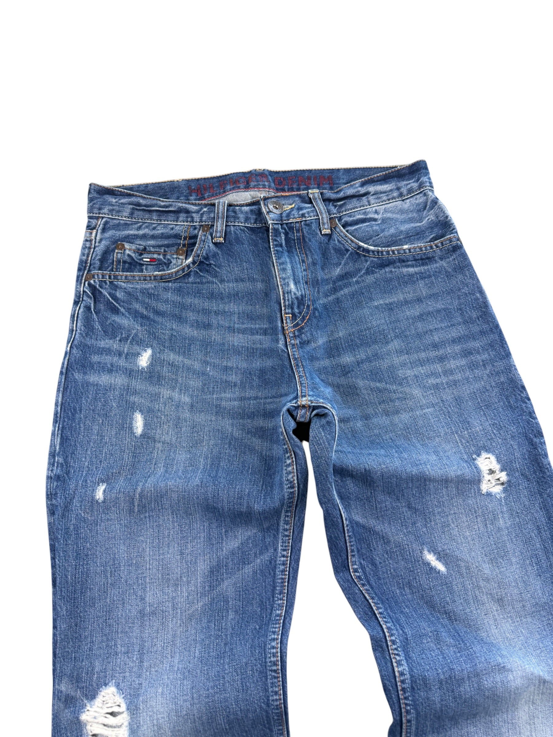 Vintage washed Bootcut Jeans *Hilfiger (S)