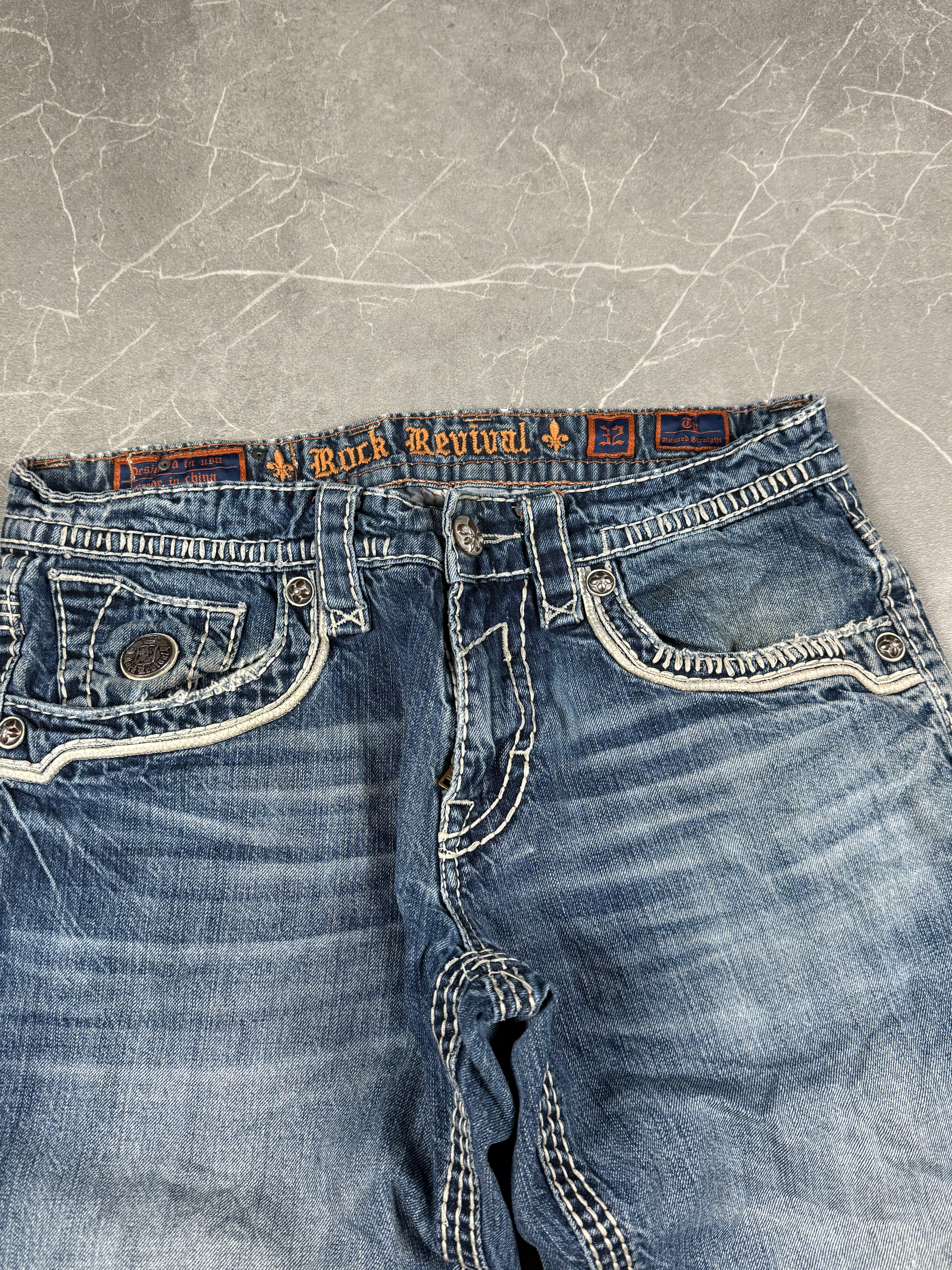 Rock Revival washed Jeans (S)