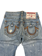 True Religion Rainbow Joey Bootcut Jeans (XS-S)