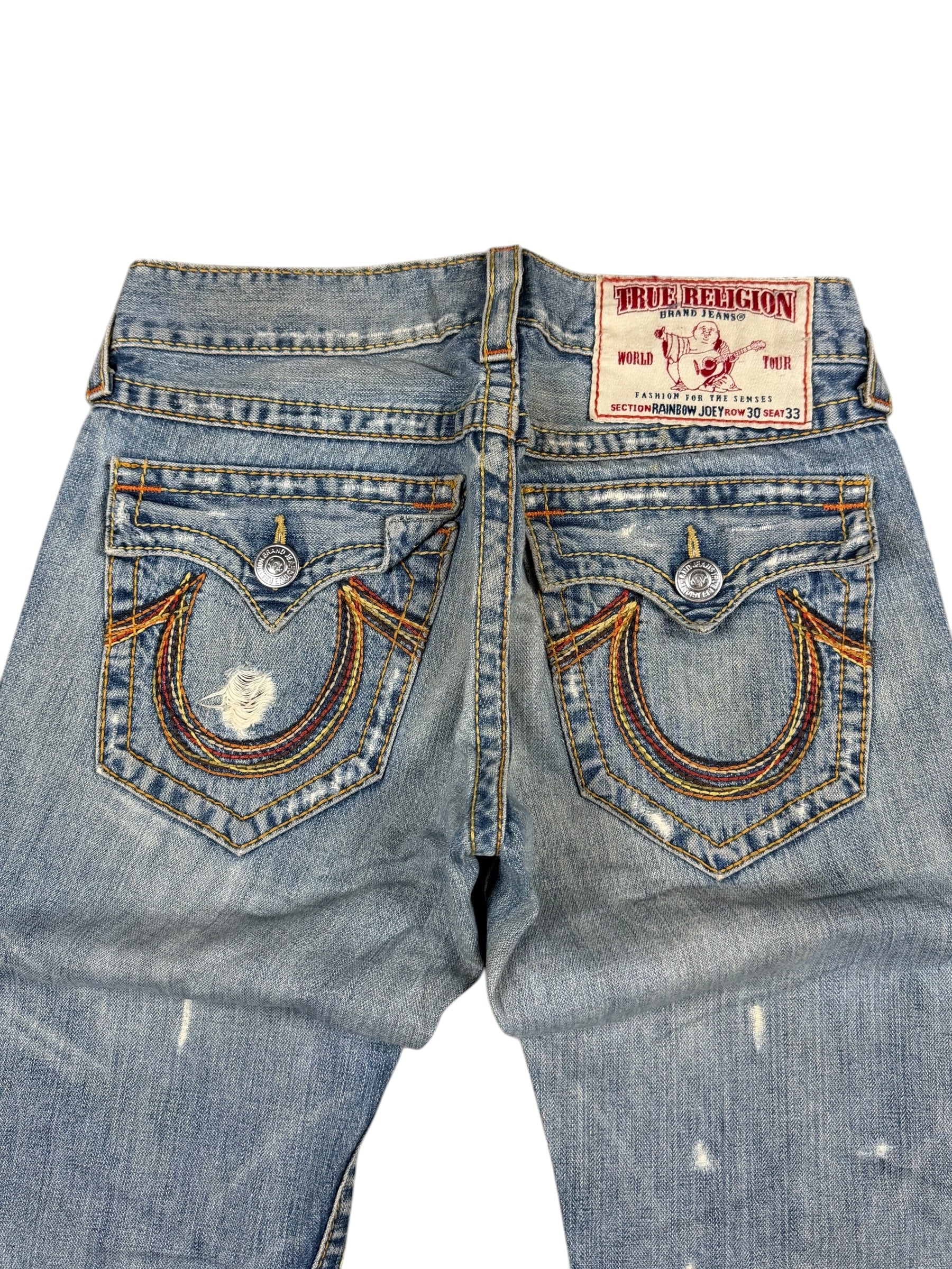 True Religion Rainbow Joey Bootcut Jeans (XS-S)
