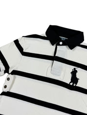 Ralph Lauren Striped Big Pony Poloshirt (S)
