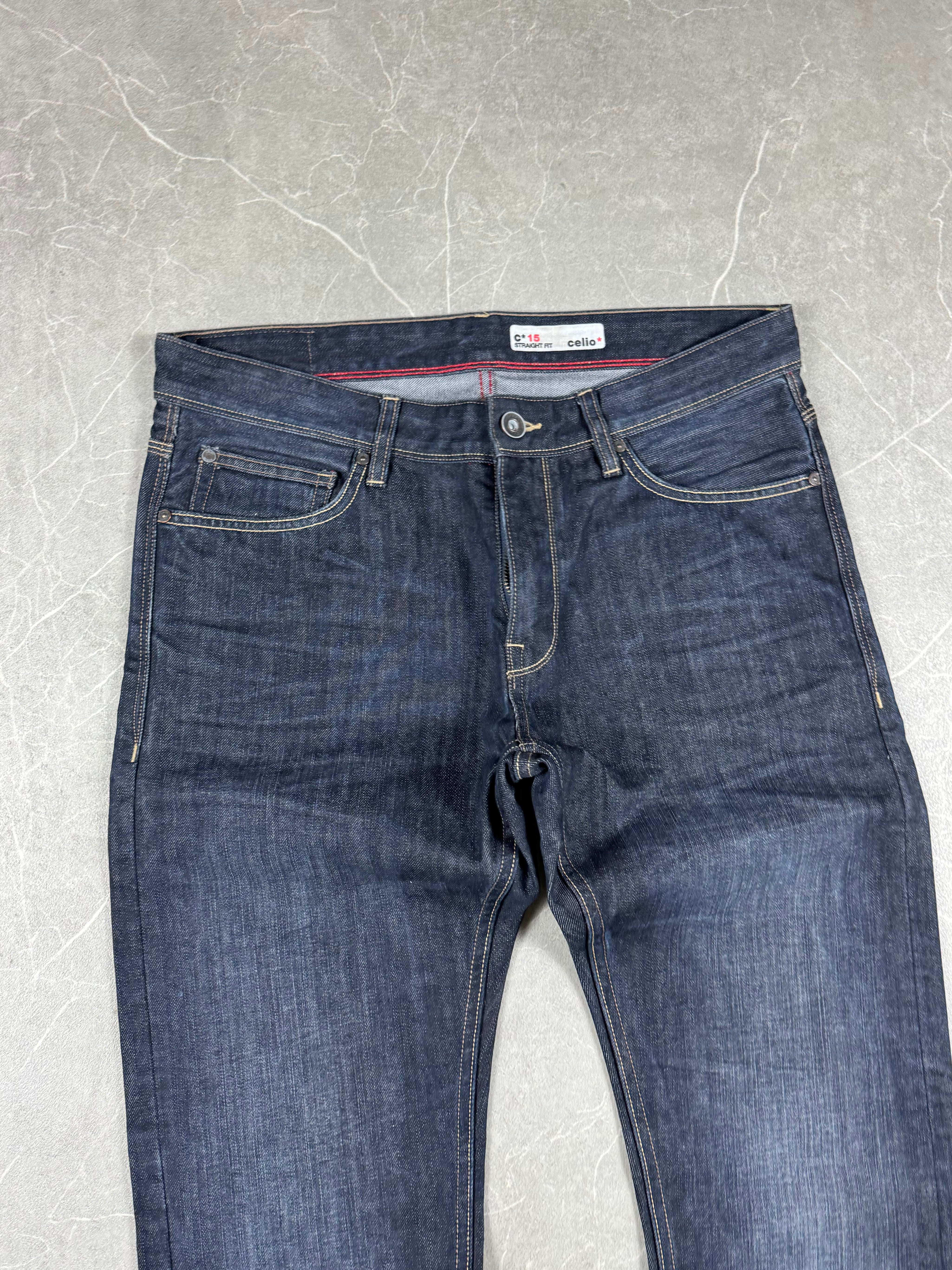 Vintage raw denim (S)