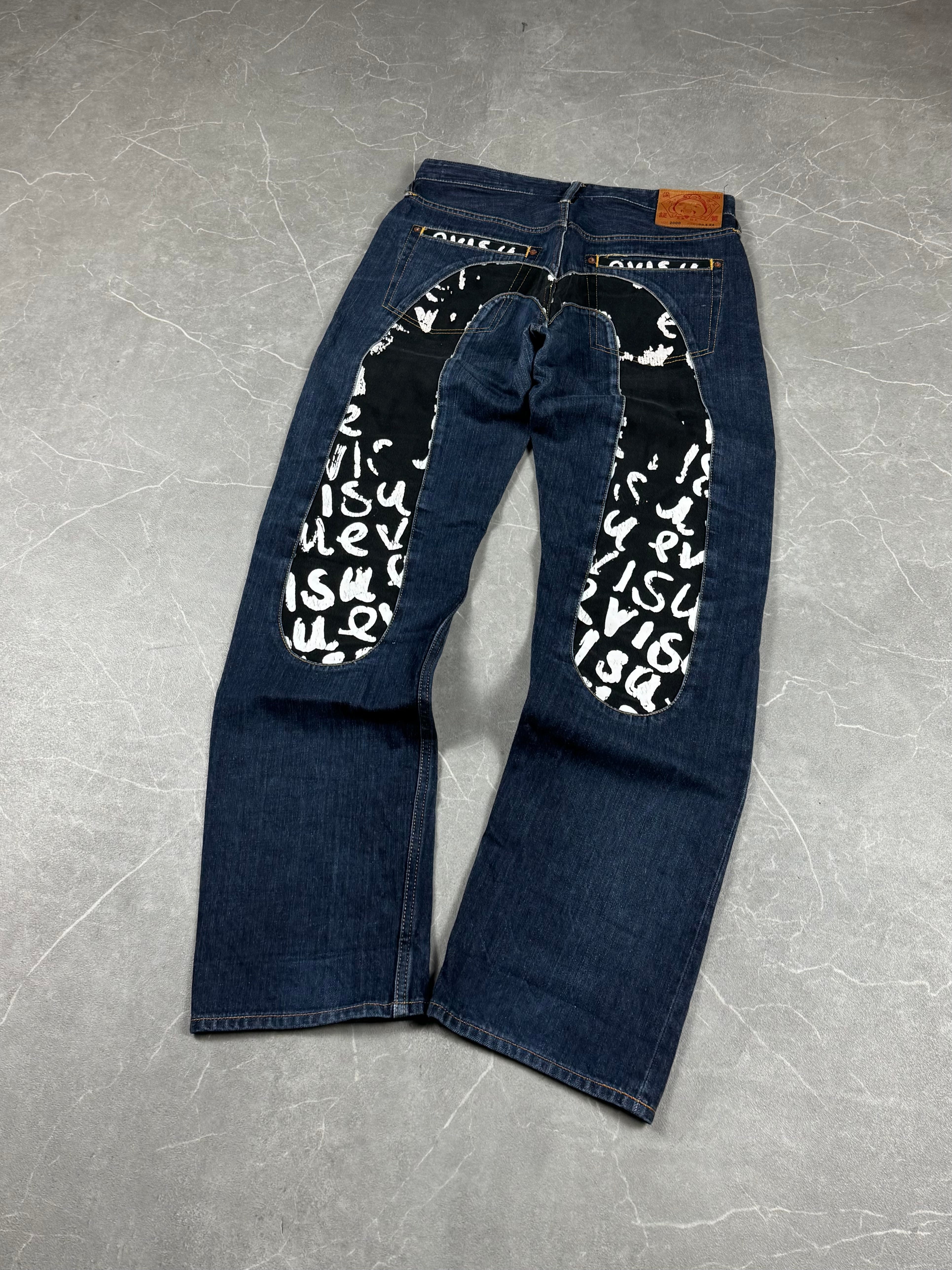 Evisu Big Logo Jeans (S)