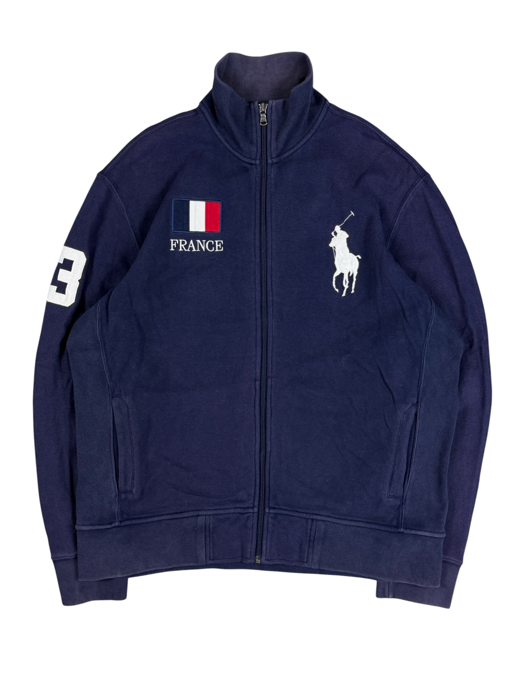 Ralph Lauren Big Pony FRANCE Zipper (L)