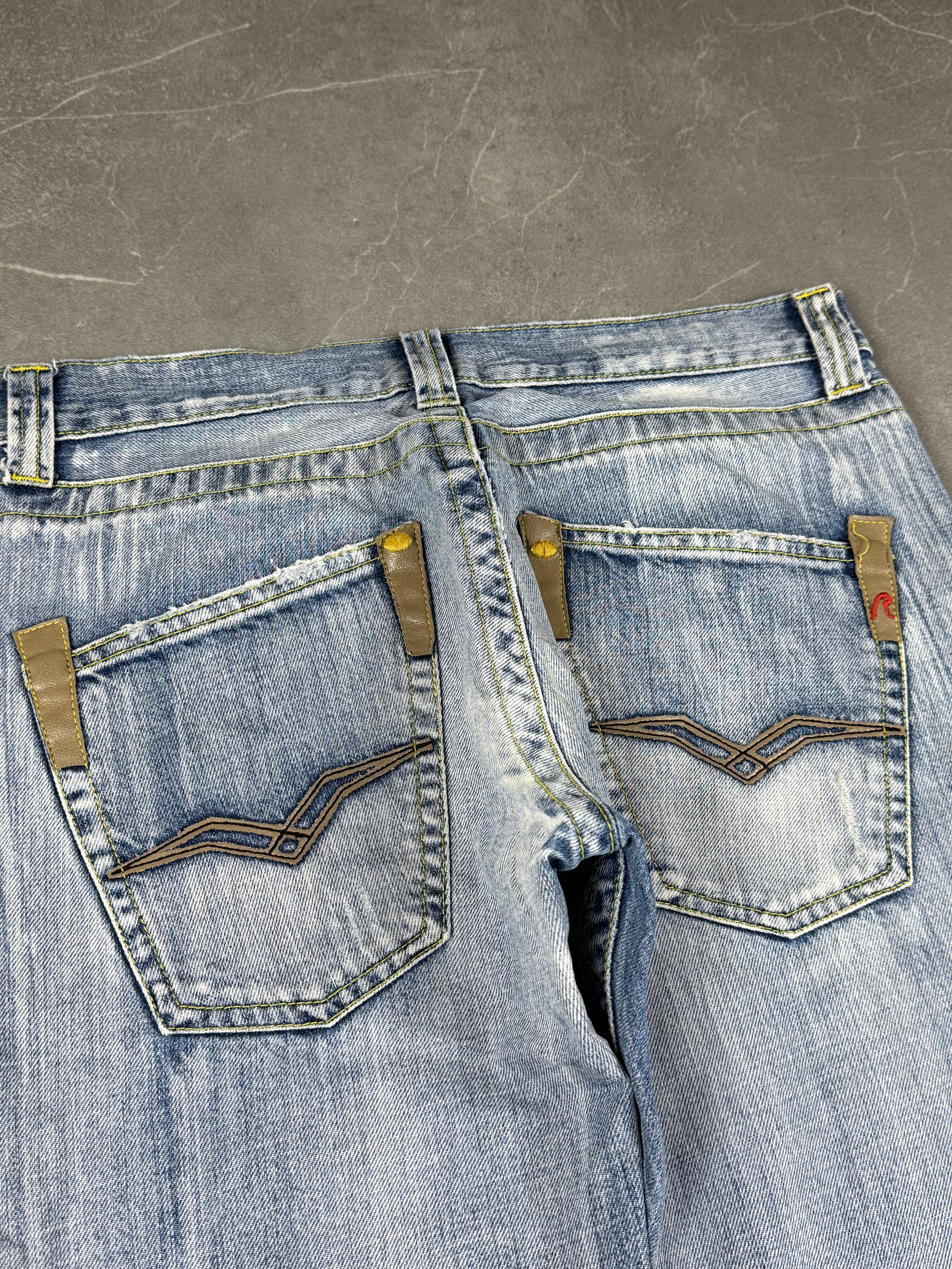 Vintage washed jeans (M)