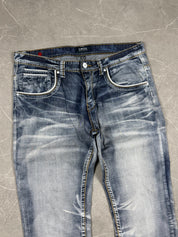 Vintage Washed Straight Jeans (XL)