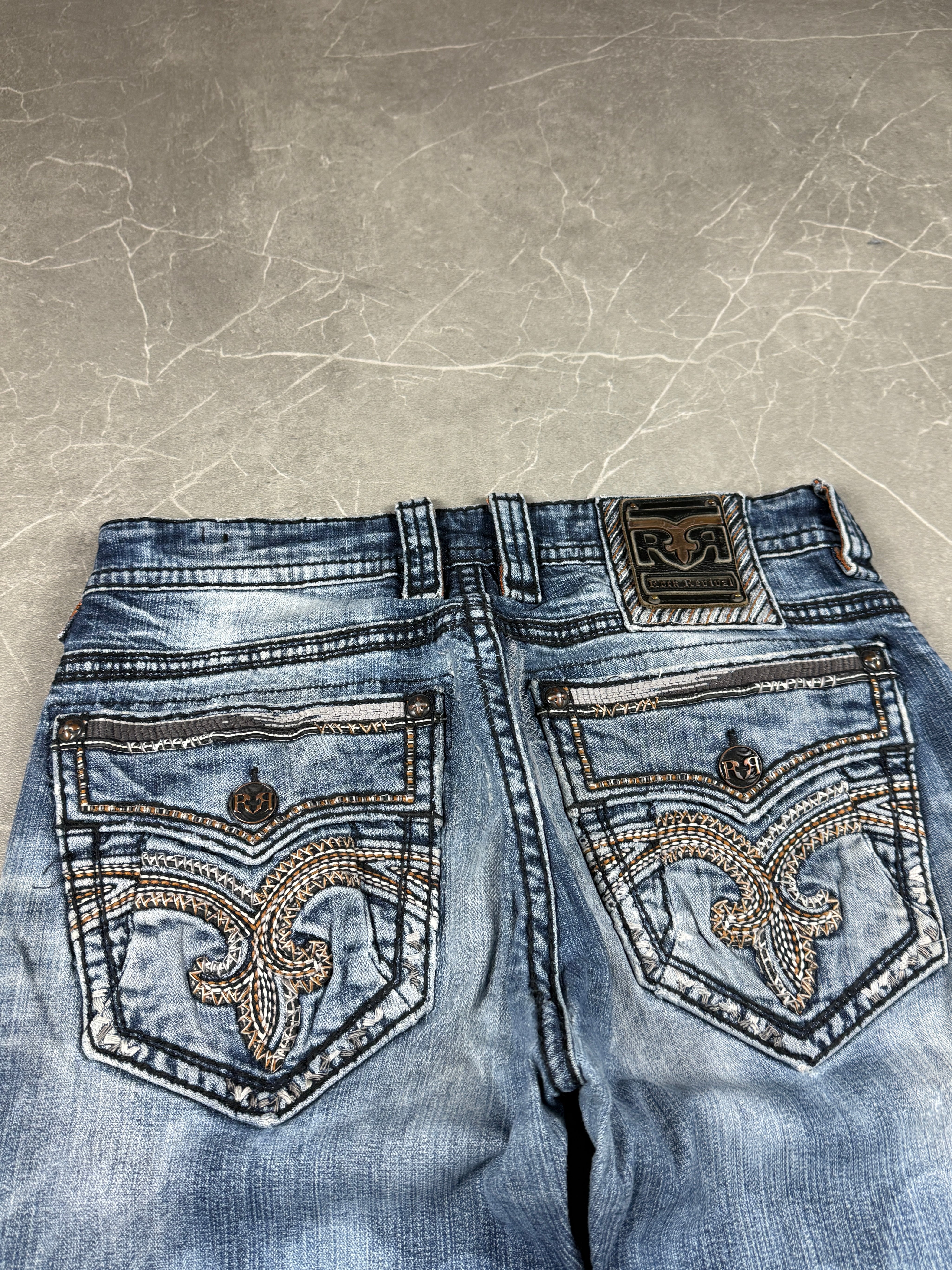 Rock Revival washed Jeans (S)