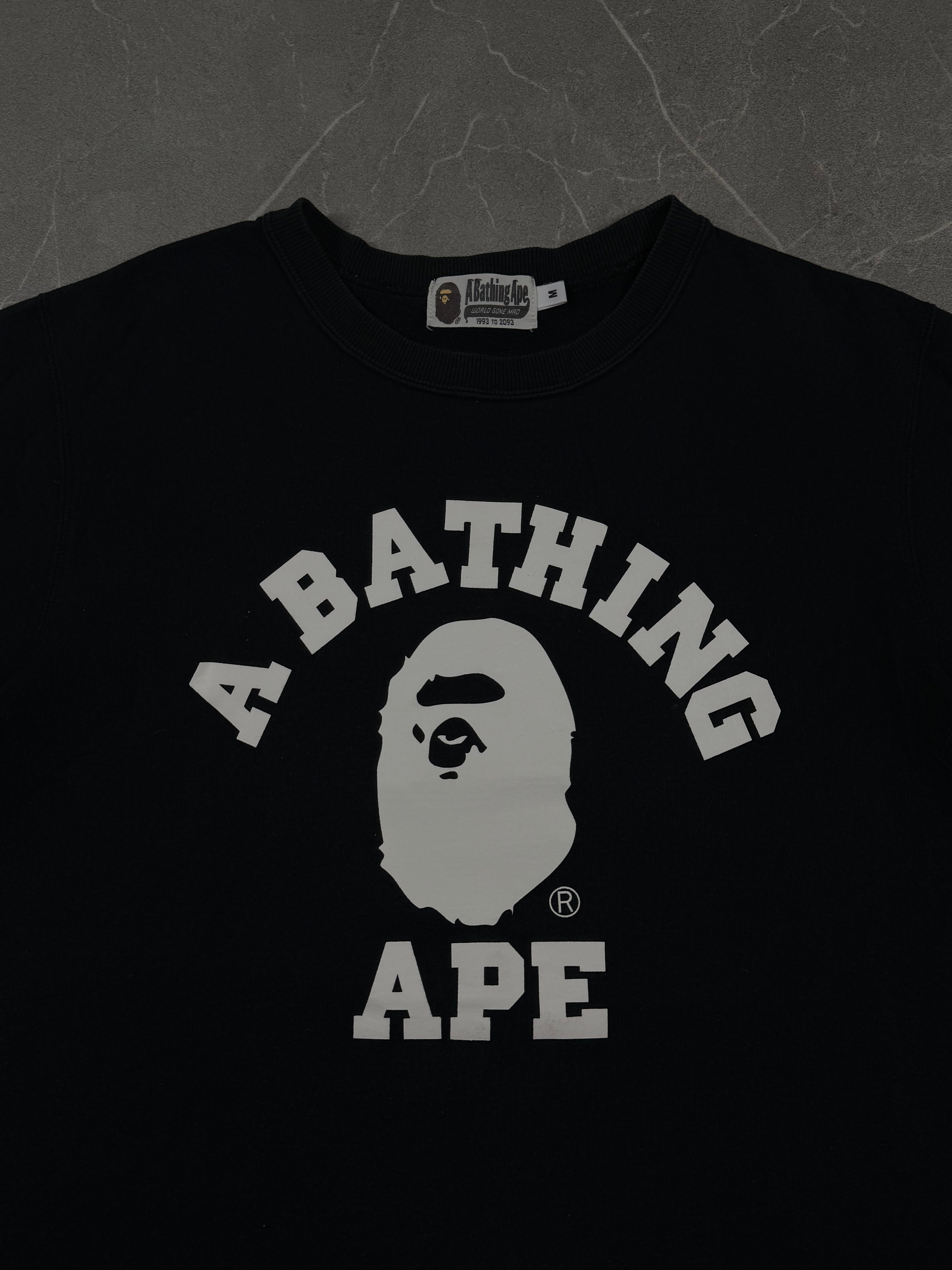 Bape College Crewneck Sweater (XS)