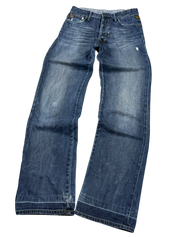G-Star Logo Straight-Fit Jeans (XS)