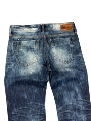 Washed Straight Jeans (L)