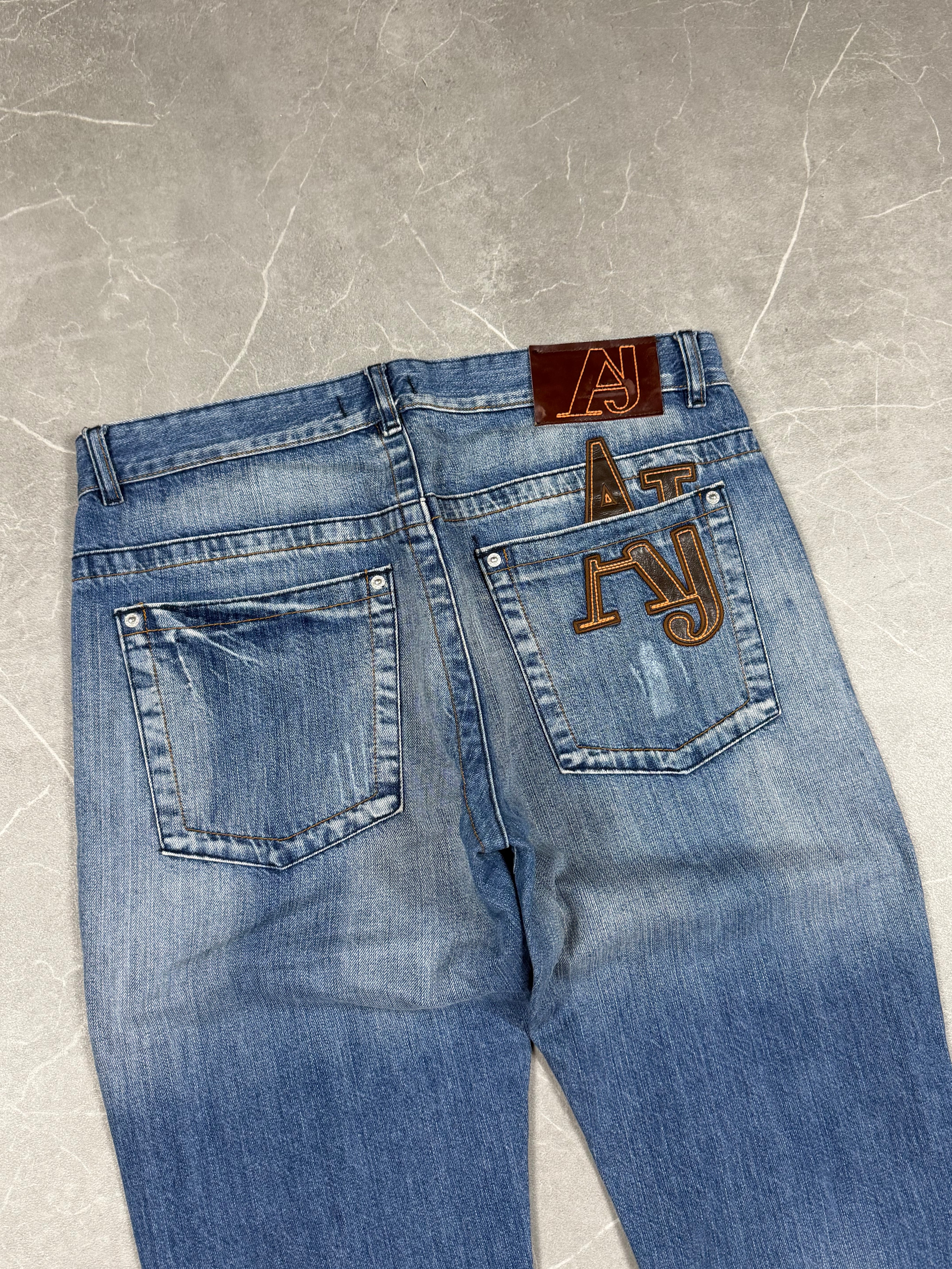 Armani Big Logo Jeans (M)