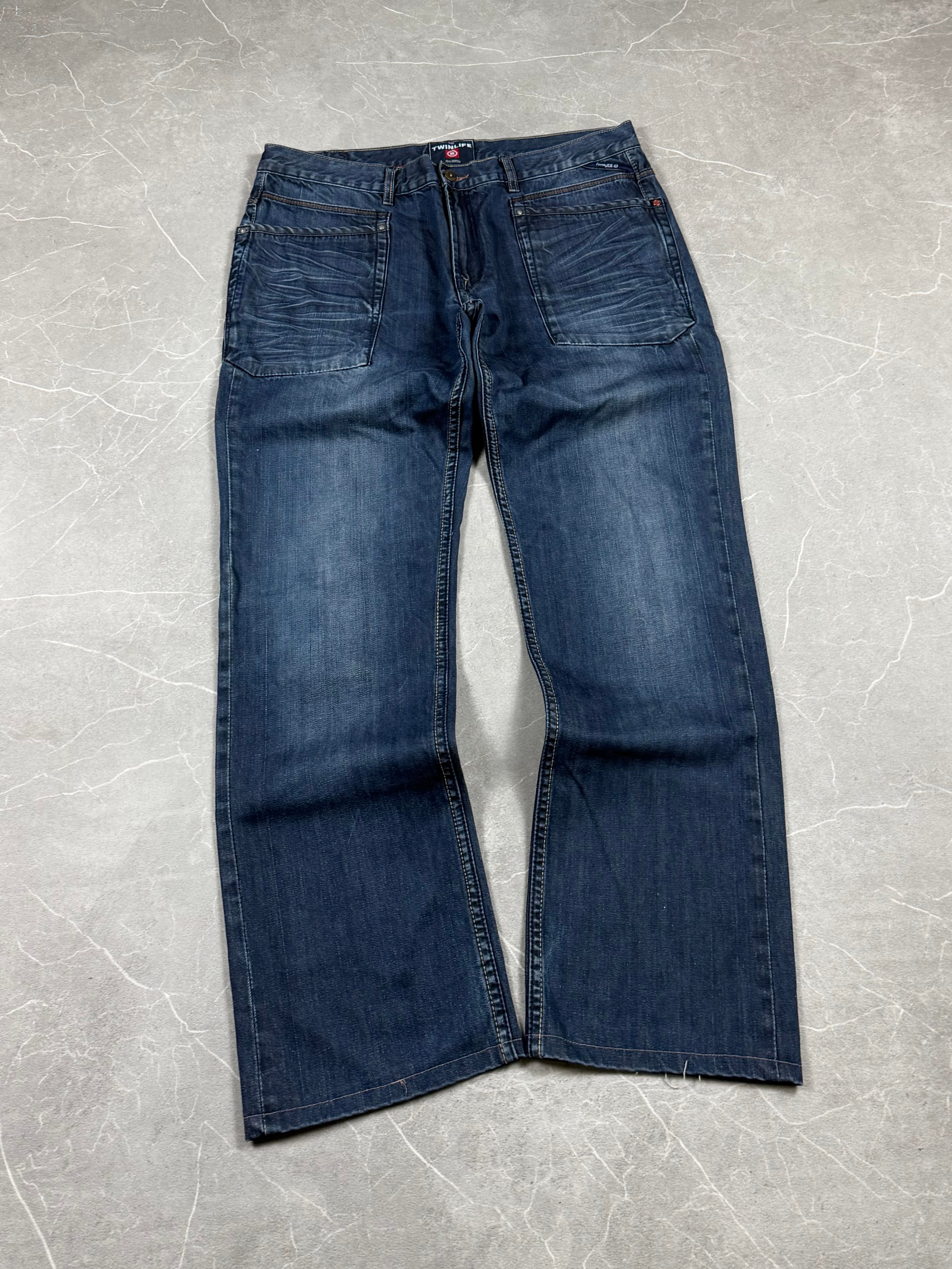 Vintage washed Jeans (L)