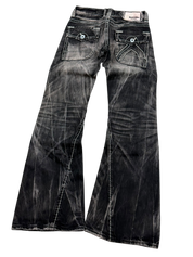 Ultra Washed Bootcut Jeans (XS-S)