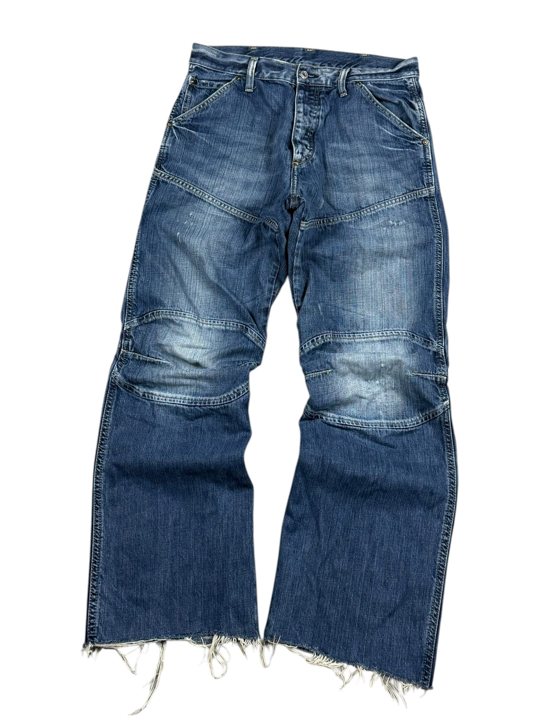 Gstar vintage Elwood Big Logo Bootcut Jeans (XS-S)
