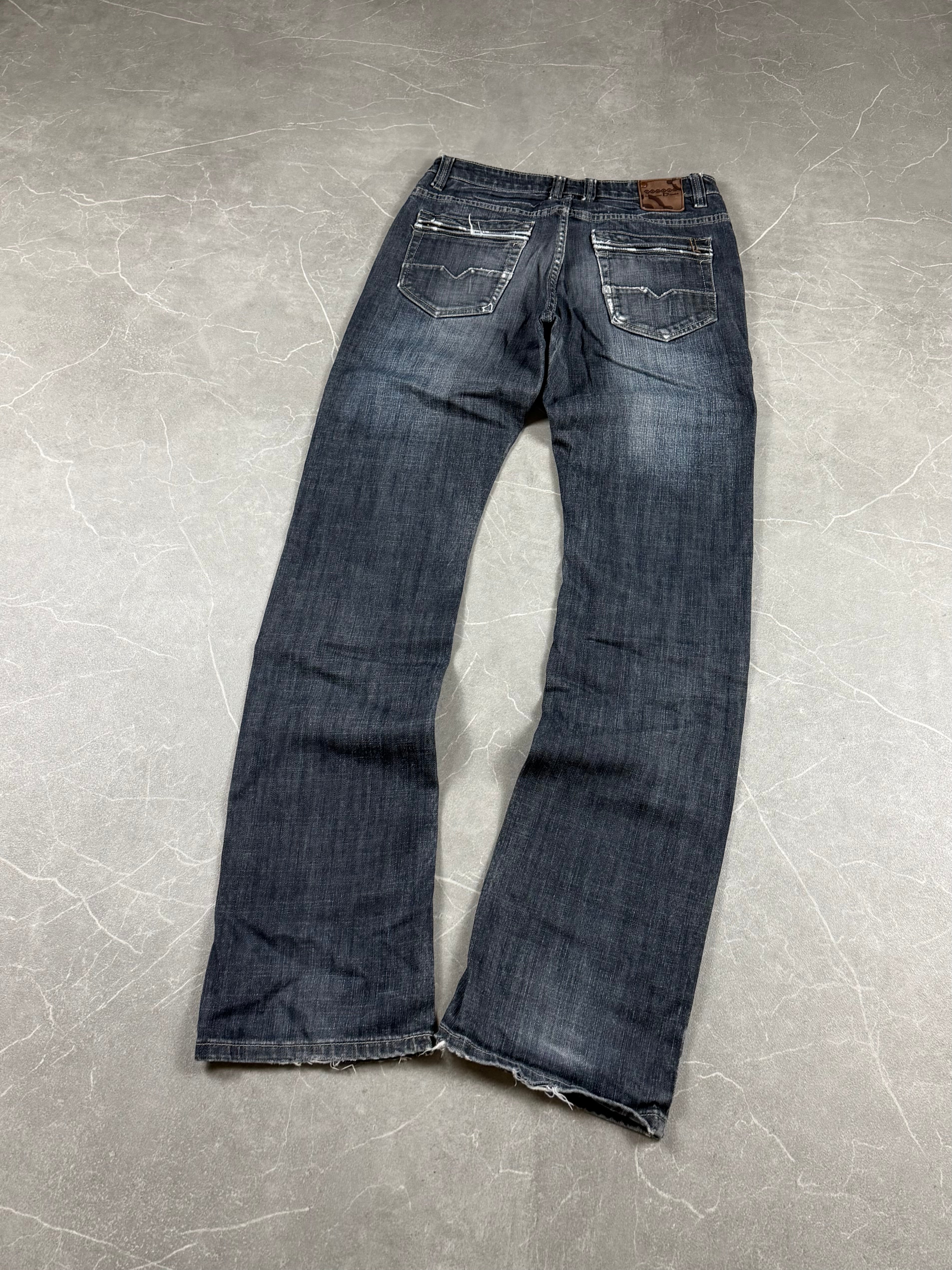 Vintage washed Slim Jeans (M)