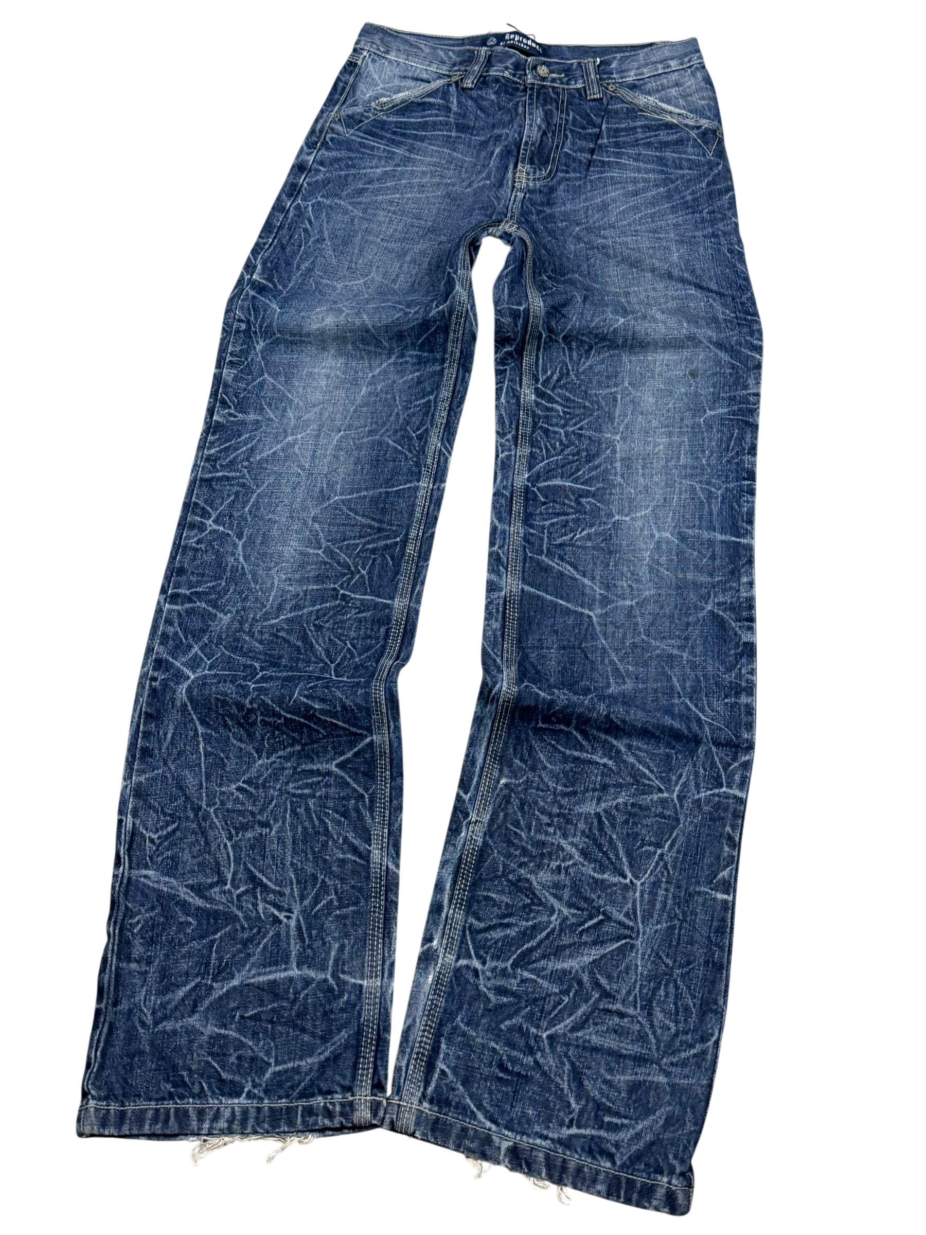 Ultra washed Straightfit Jeans (S-M)
