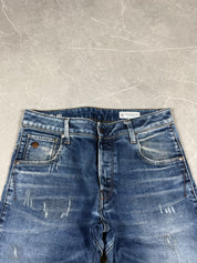 G-Star Washed Slim Fit Jeans (XS)