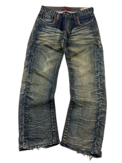 Ultra Sandwashed Straight Jeans (S-M)