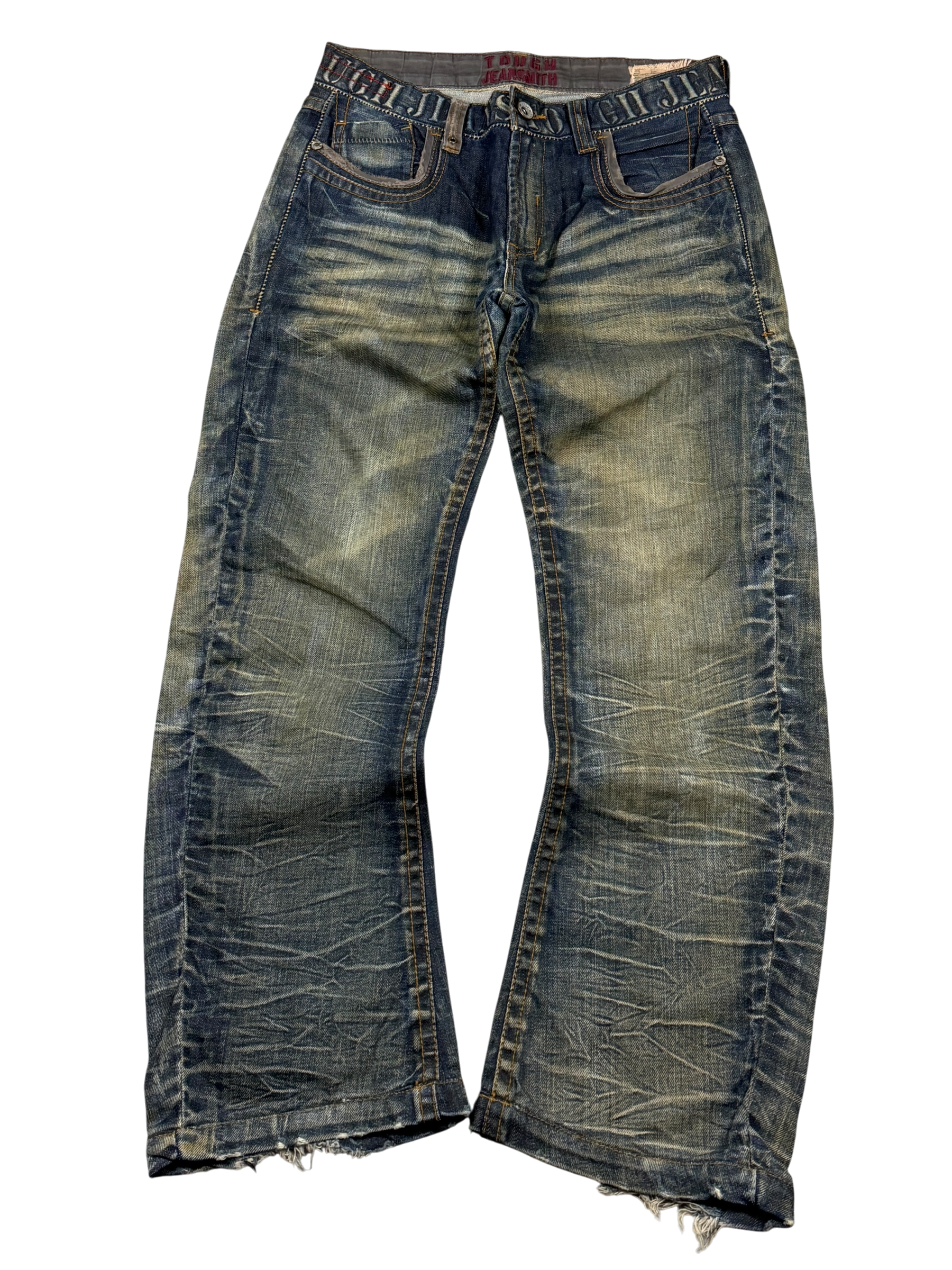 Ultra Sandwashed Straight Jeans (S-M)