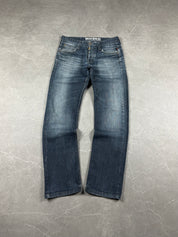 Vintage Washed Slim Jeans (S)