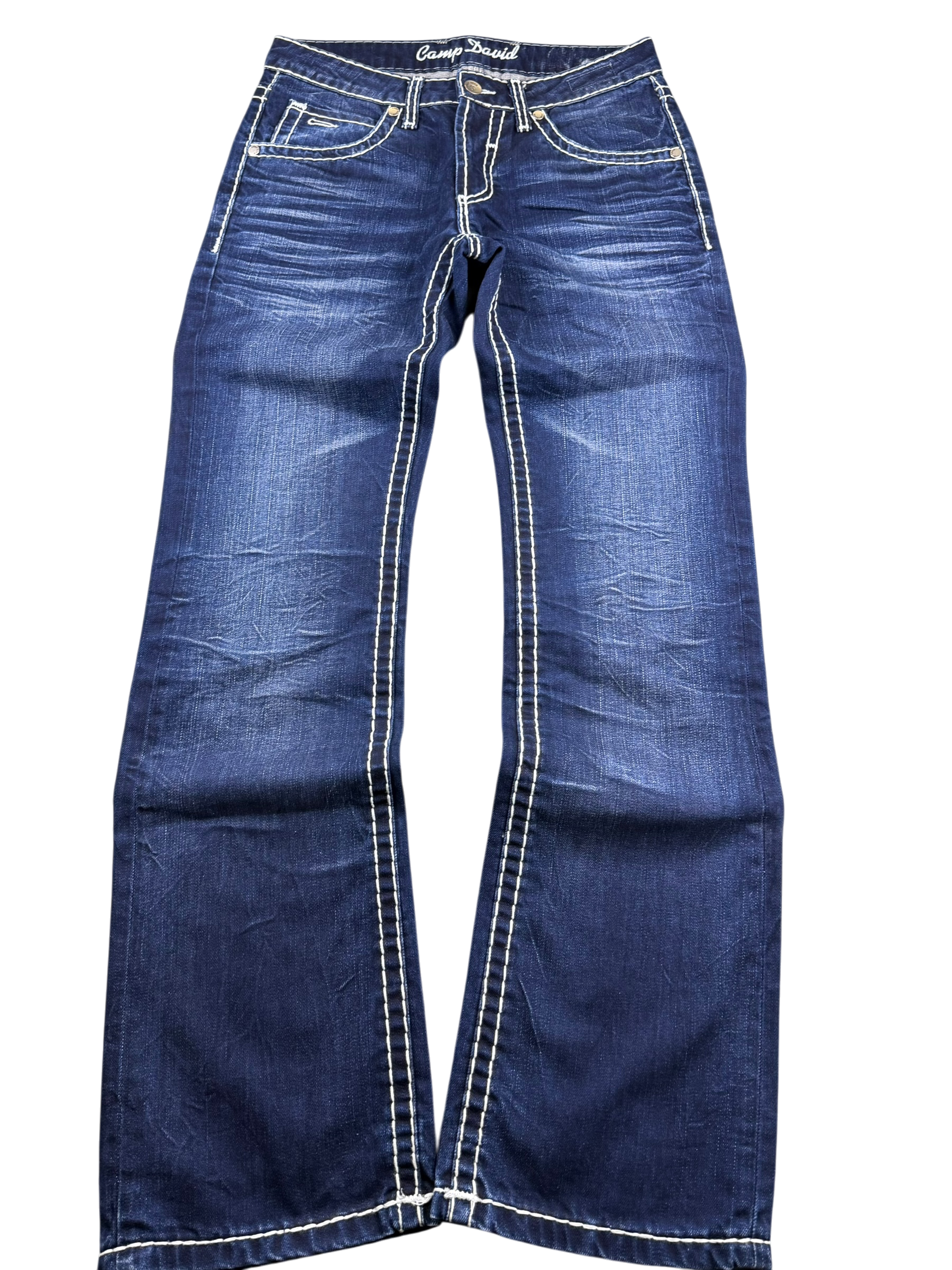 Camp David washed Bootcut Jeans (S)