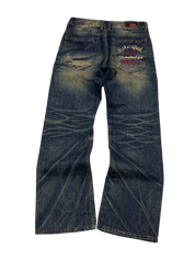 Ultra Washed Bootcut Jeans (S)