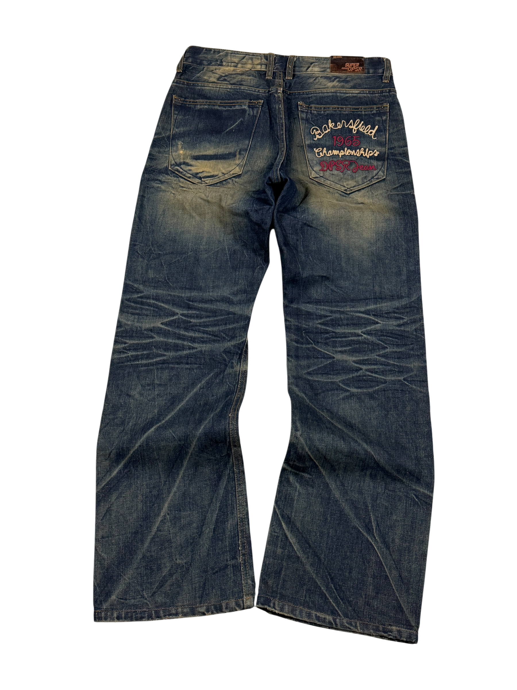 Ultra Washed Bootcut Jeans (S)