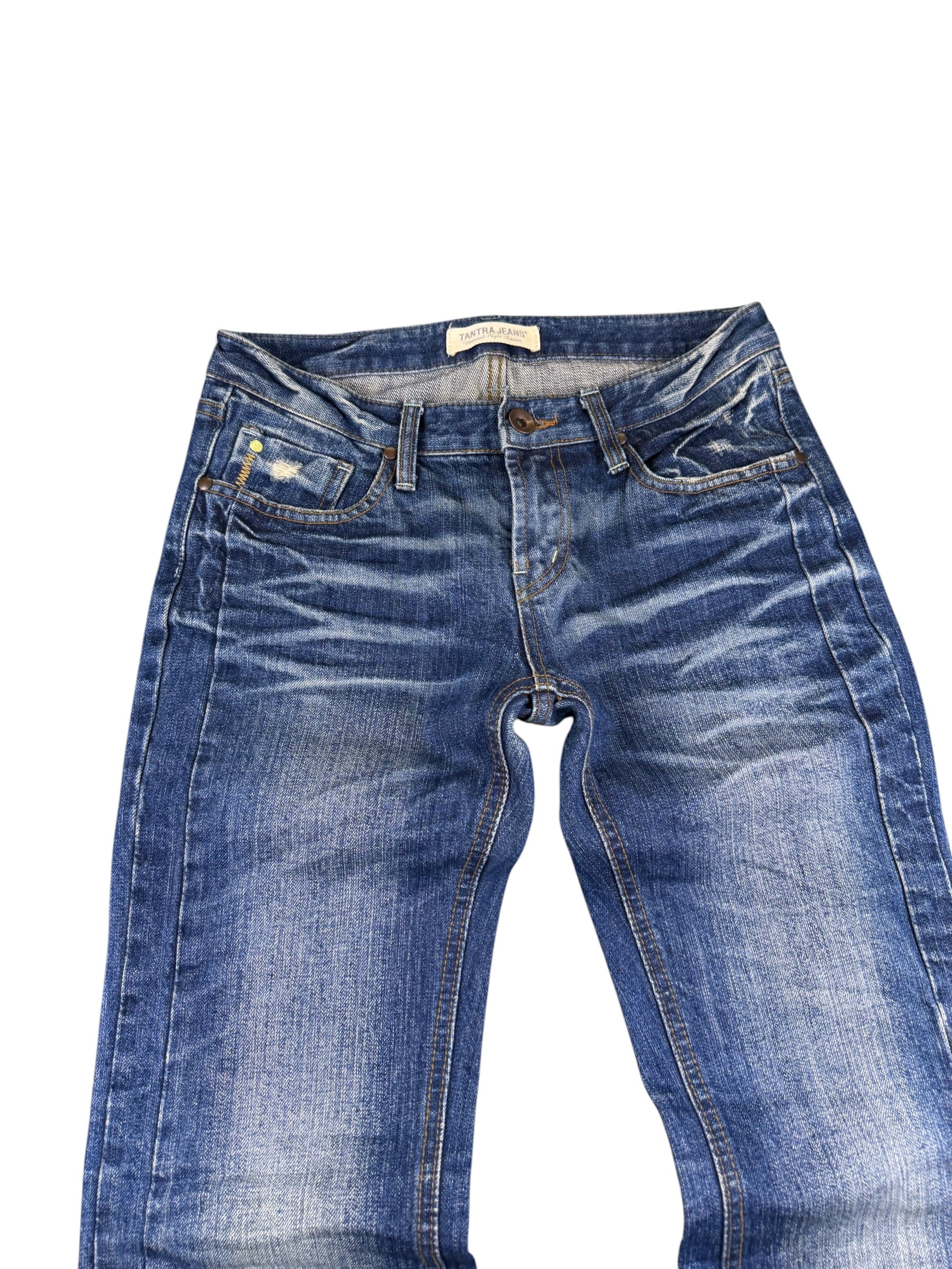 Ultra washed Slim-Bootcut Jeans (XS)