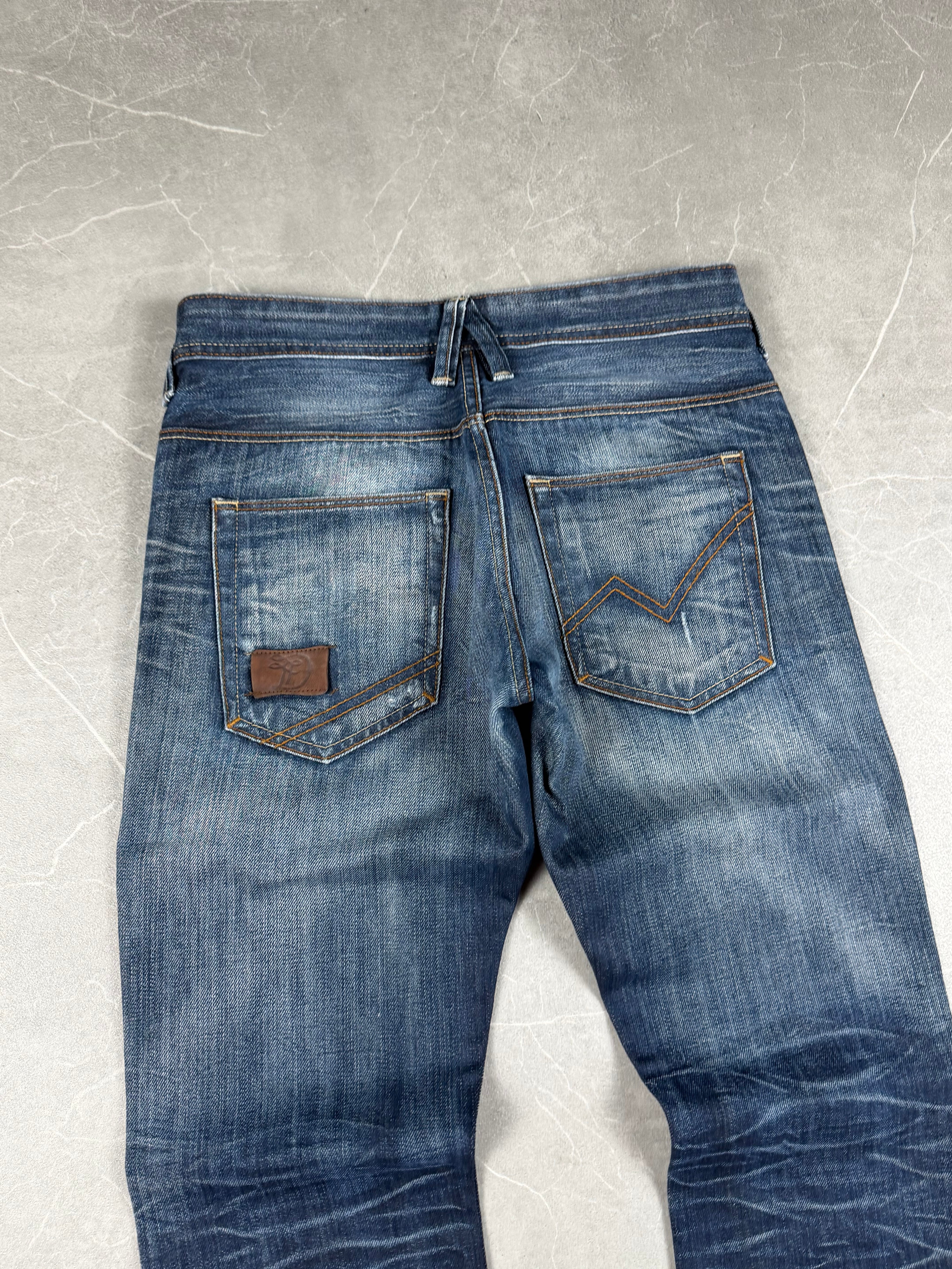 Vintage washed Slim Jeans (S-M)