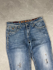 Rock Revival washed Bootcut Jeans (L-XL)