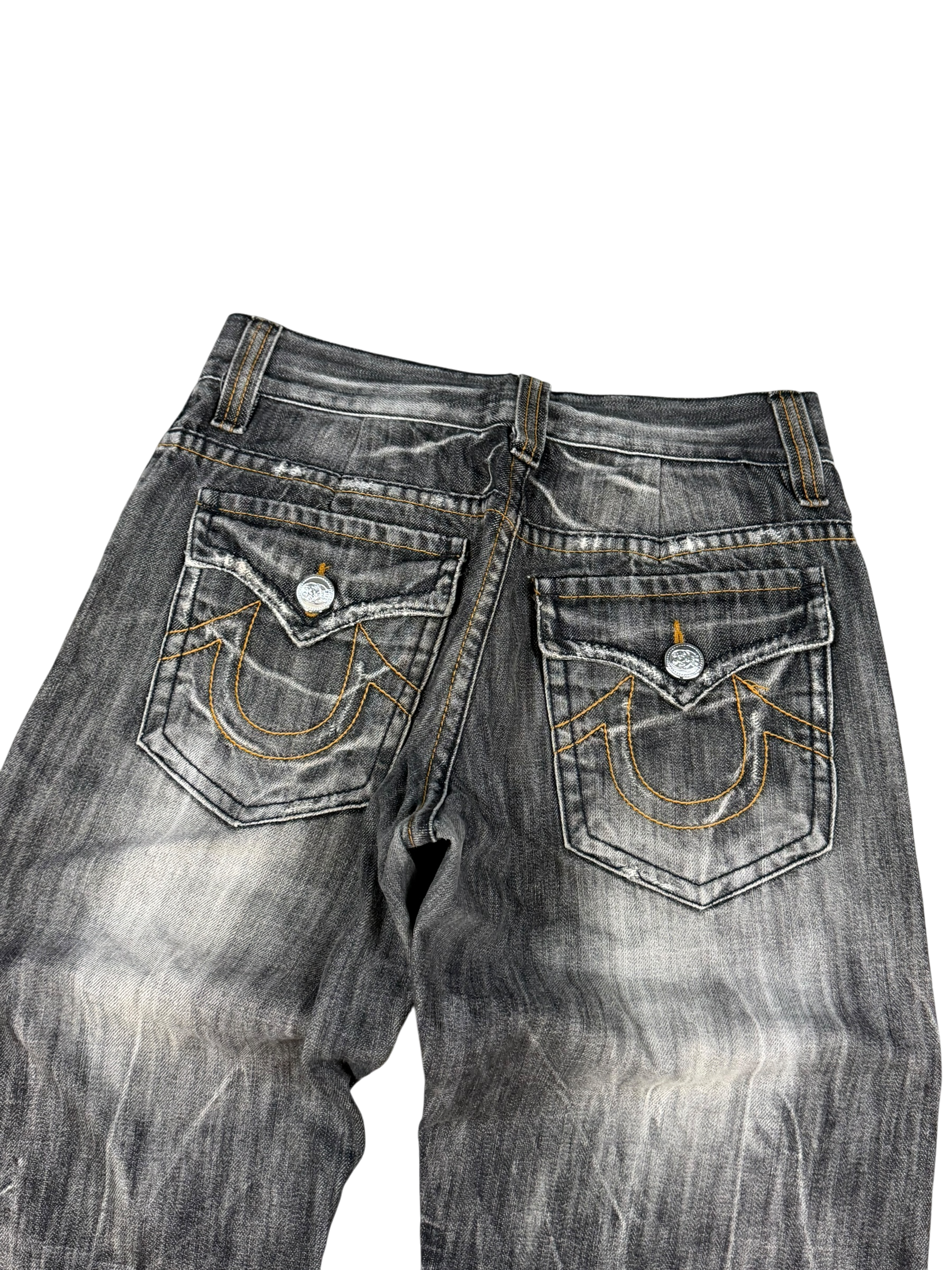Ultra Washed Bootcut Jeans (S)