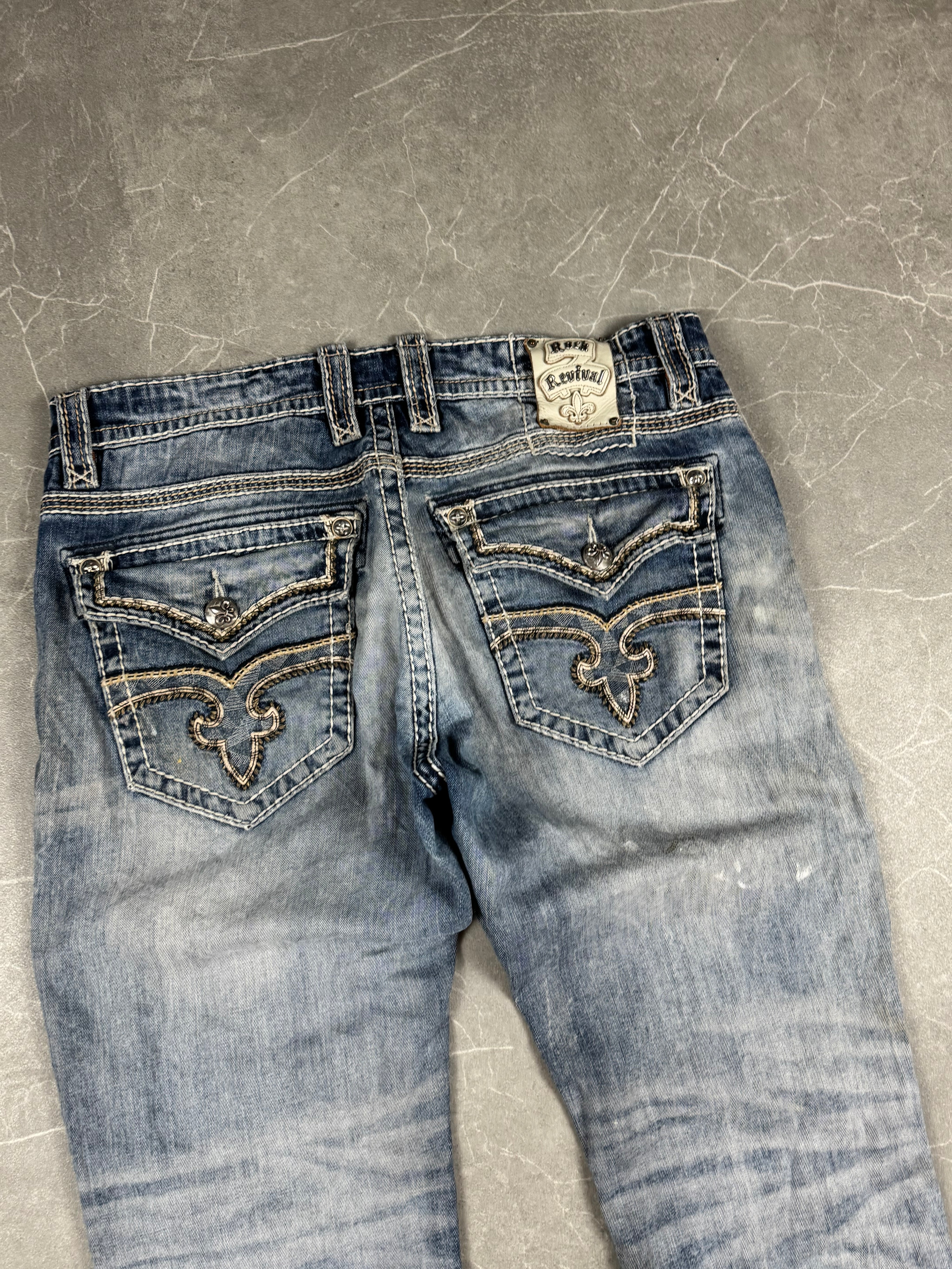 Rock Revival washed Jeans (L)