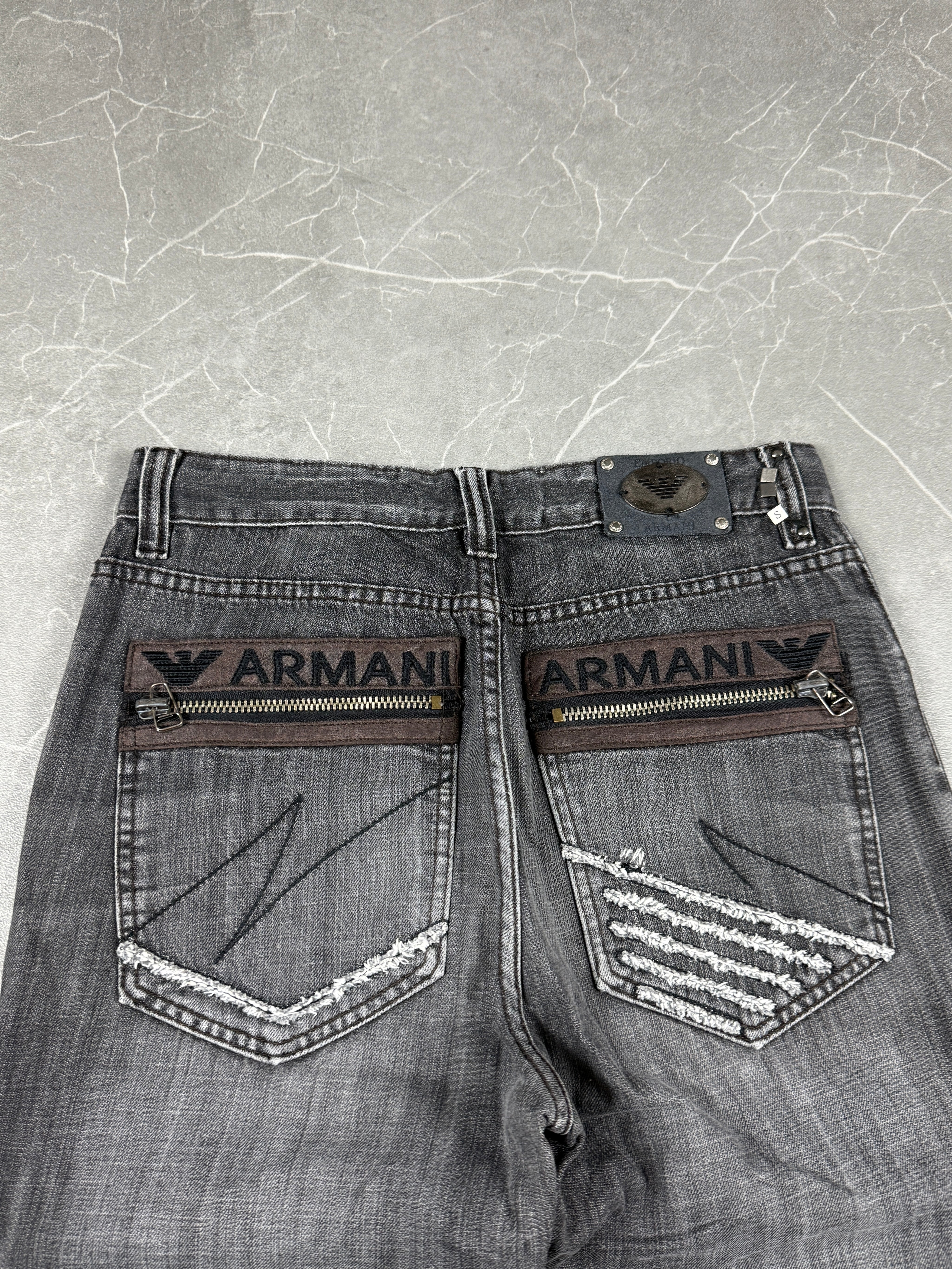 Armani Logo Jeans (S)