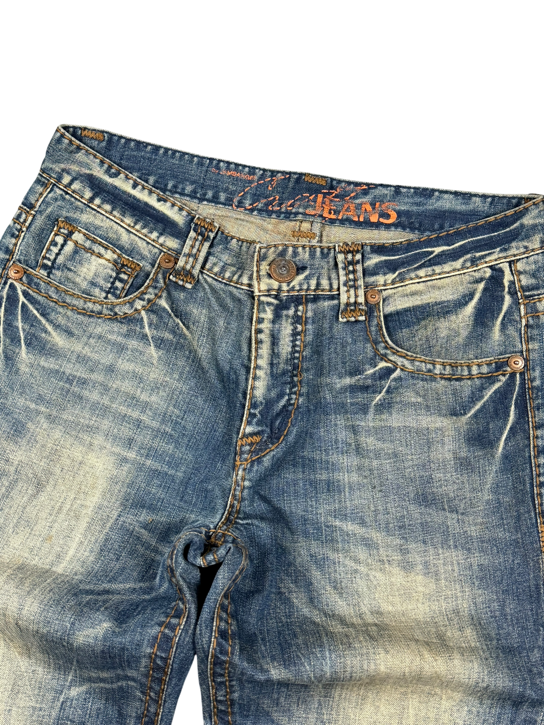 Washed Bootcut Jeans (M)