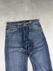 Vintage washed bootcut jeans (M)