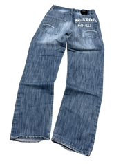 G-Star Logo Straight-Fit Jeans (XS)