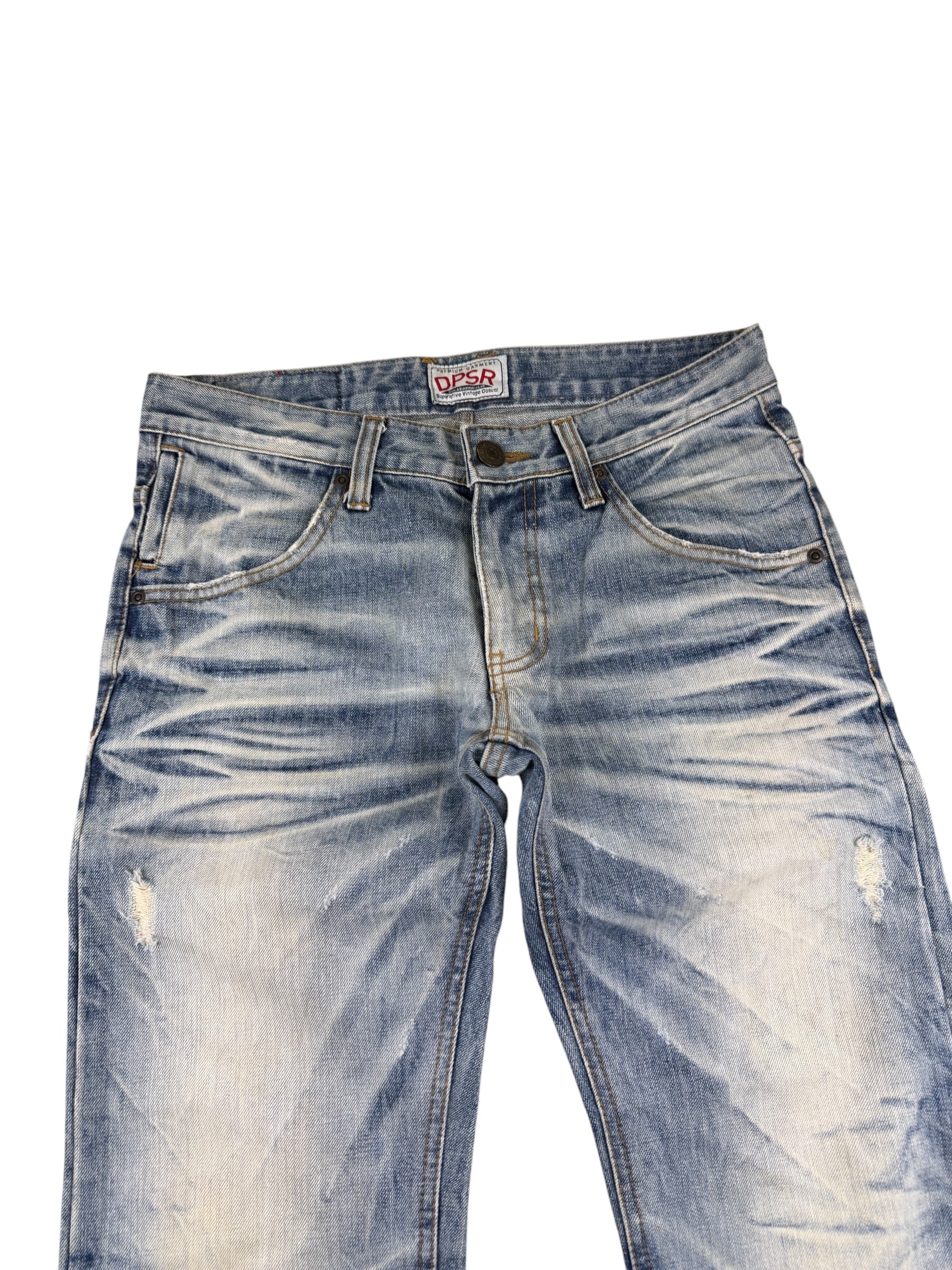 Ultra washed Straight Jeans (XS)