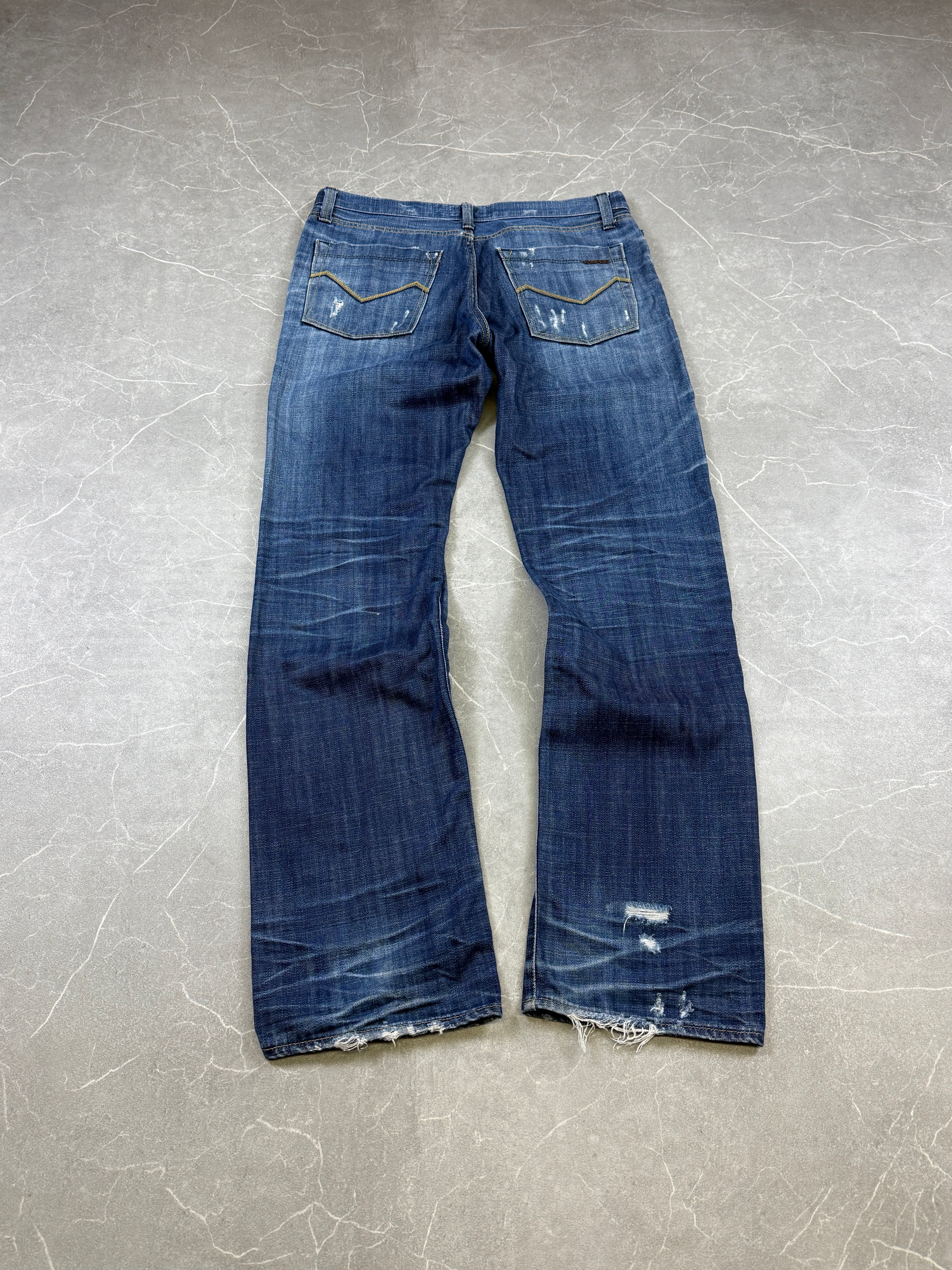 Vintage washed jeans (L)