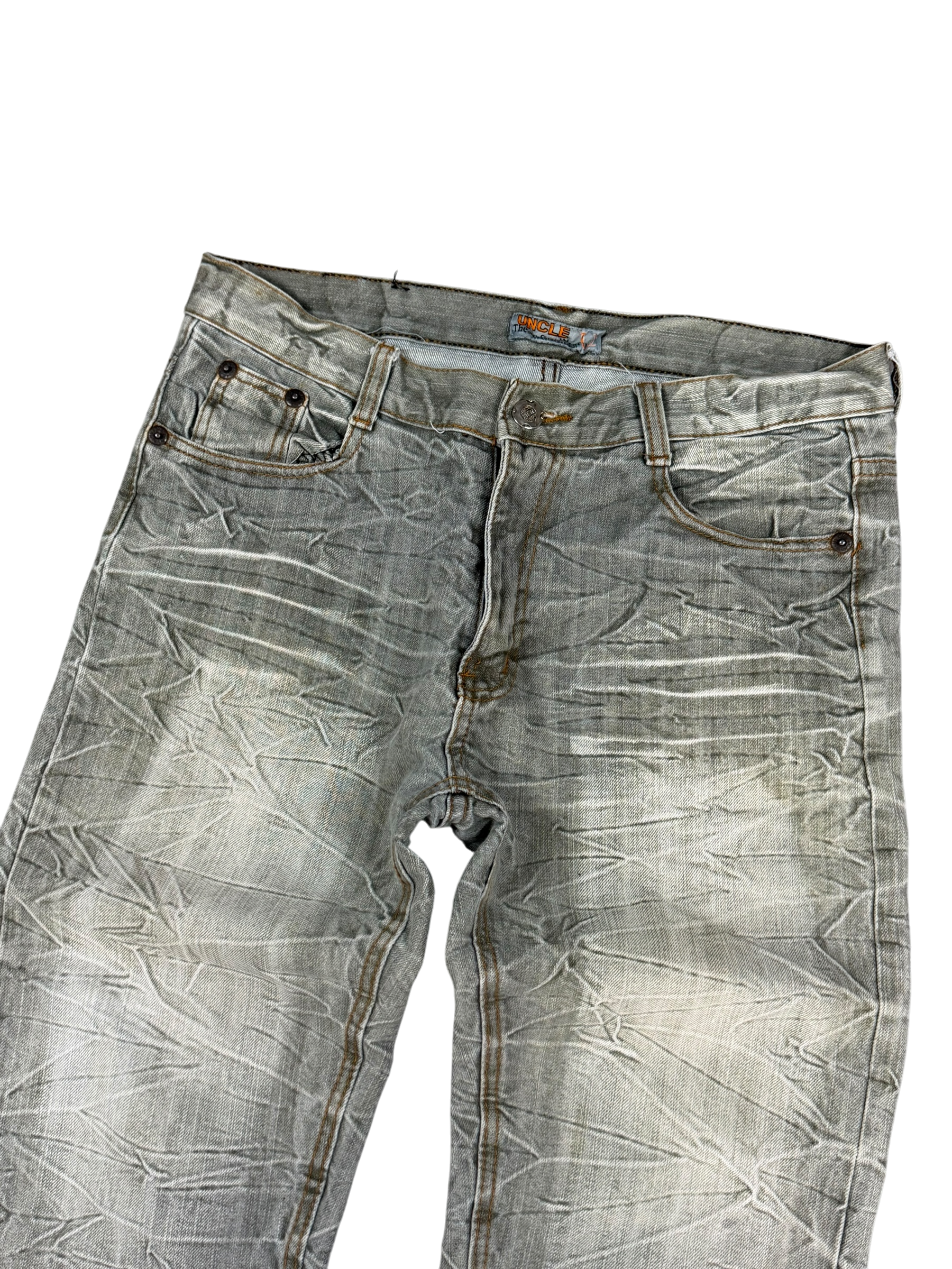 Ultra washed Straight Jeans (S)