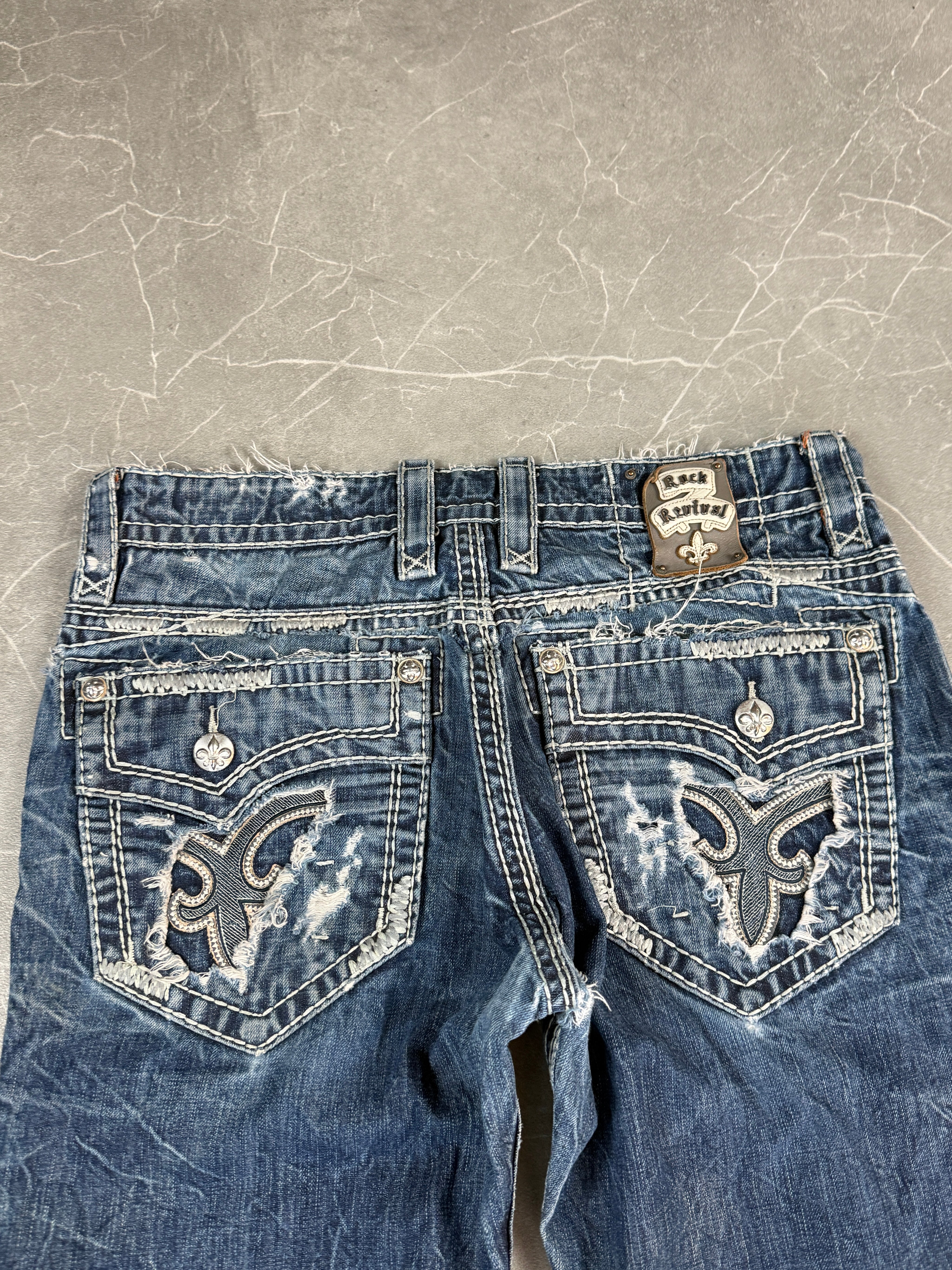 Rock Revival washed Jeans (S)