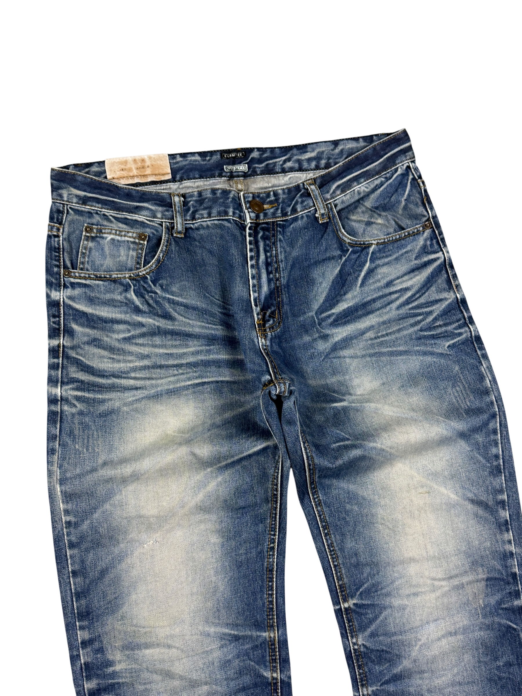 Ultra Washed Straight Jeans (M-L)