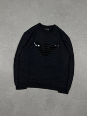 Armani Glossy Logo Sweater (M)